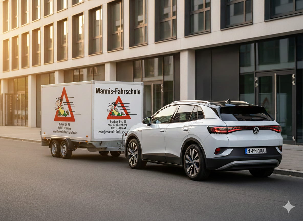 Anhängerführerschein bei Mannis Fahrschule Nürnberg